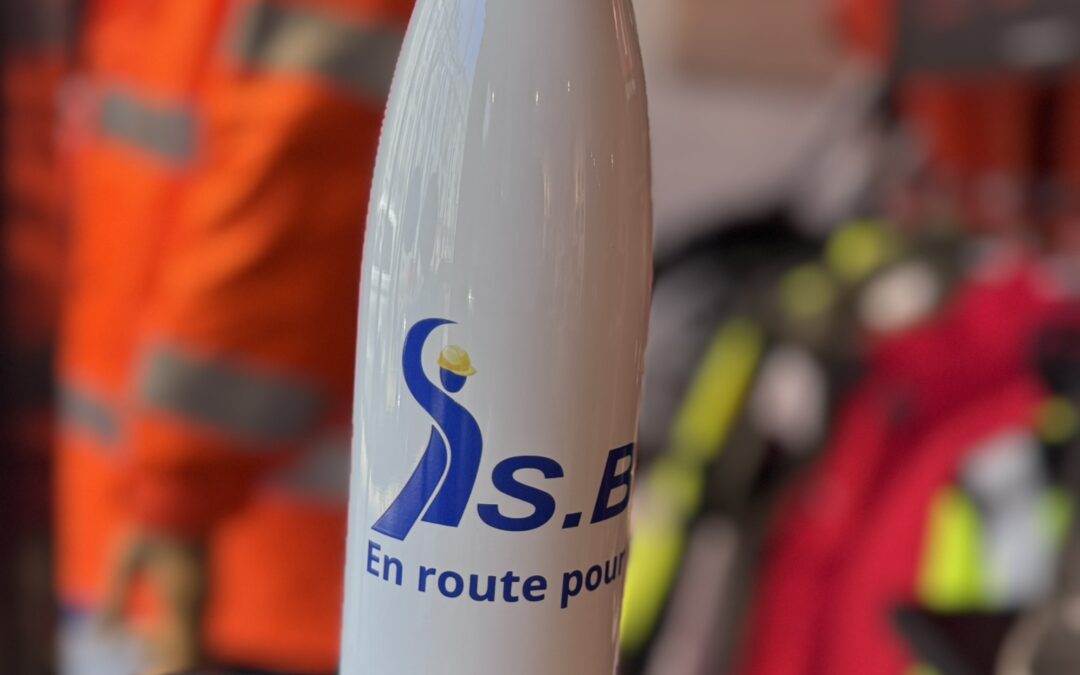 Gourde personnalisée avec impression digitale 360°